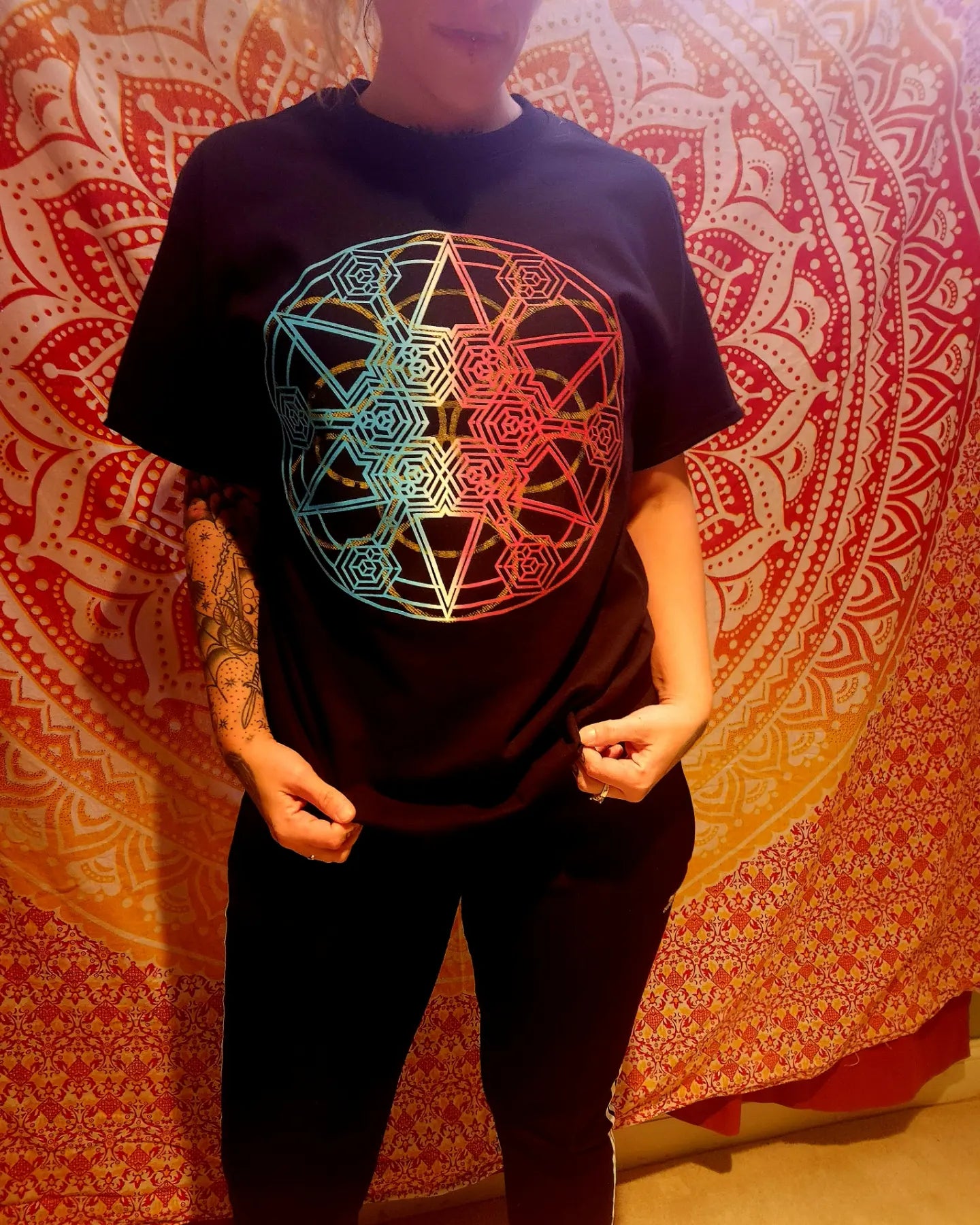 3D Mandala T shirt – Grateful Designz